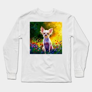 Little but Fierce Chihuahua Long Sleeve T-Shirt